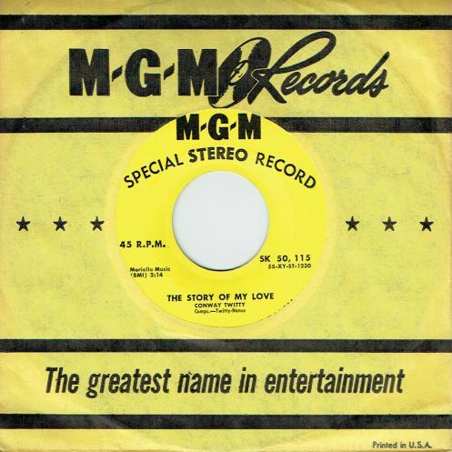 Zeldzame stereo-single uit de 50's Zeldzame stereo-single uit de 50's